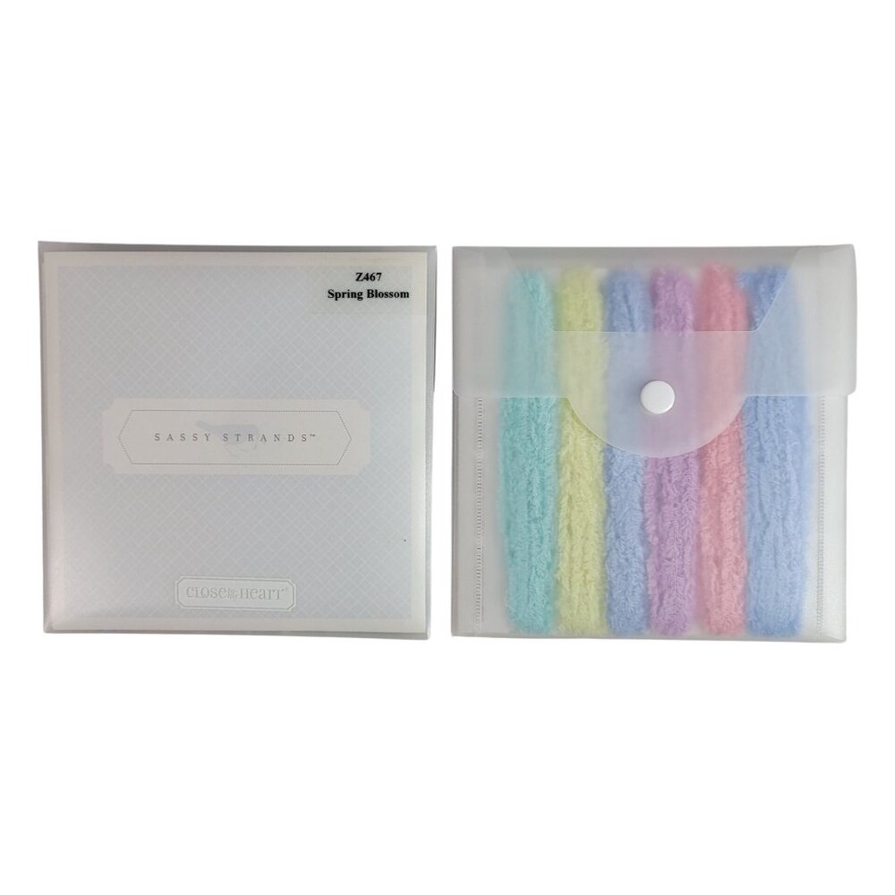 Close to My Heart Sassy Strands Z467 Spring Blossoms Lot of 2 Scrapbooking NEW